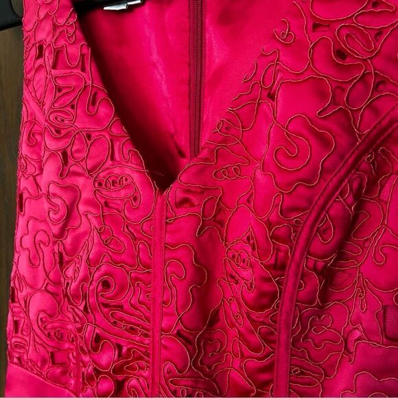 Kay Unger Hot Pink Dress - Picture 11 of 12